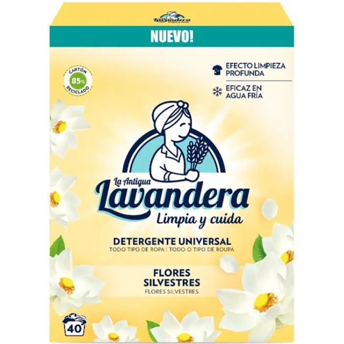 Стиральный порошок La Antigua Lavandera Полевые цветы 2.2 кг (8435495815037)