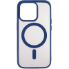 Чехол для мобильного телефона ColorWay Smart Matte Apple iPhone 14 Pro MagSafe blue (CW-CSMMSAI14P-BU)