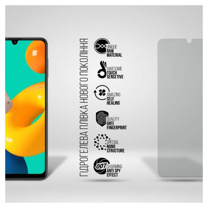 Плівка захисна Armorstandart Anti-spy Samsung M32 (M325) (ARM69757) зображення 2