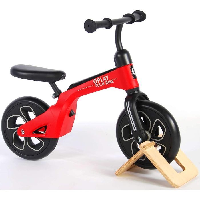 Беговел QPlay Біговел дитячий Tech EVA Red (B-100Red_QP-Bike-001Red) изображение 6