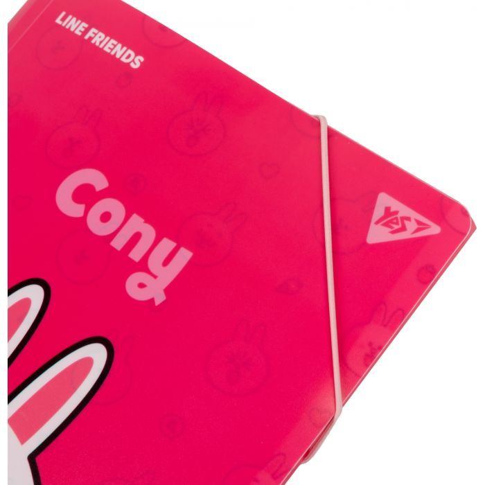 Папка на резинках Yes A4 Line Friends Cony (492097) изображение 3