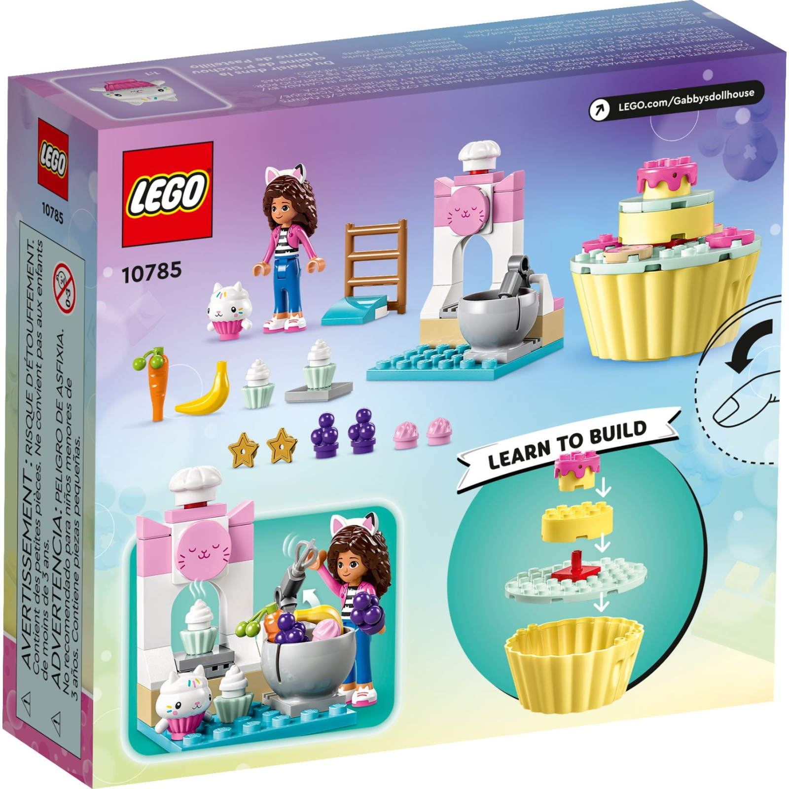 Конструктор LEGO Gabby's Dollhouse Веселая выпечка с Кексиком (10785) изображение 6