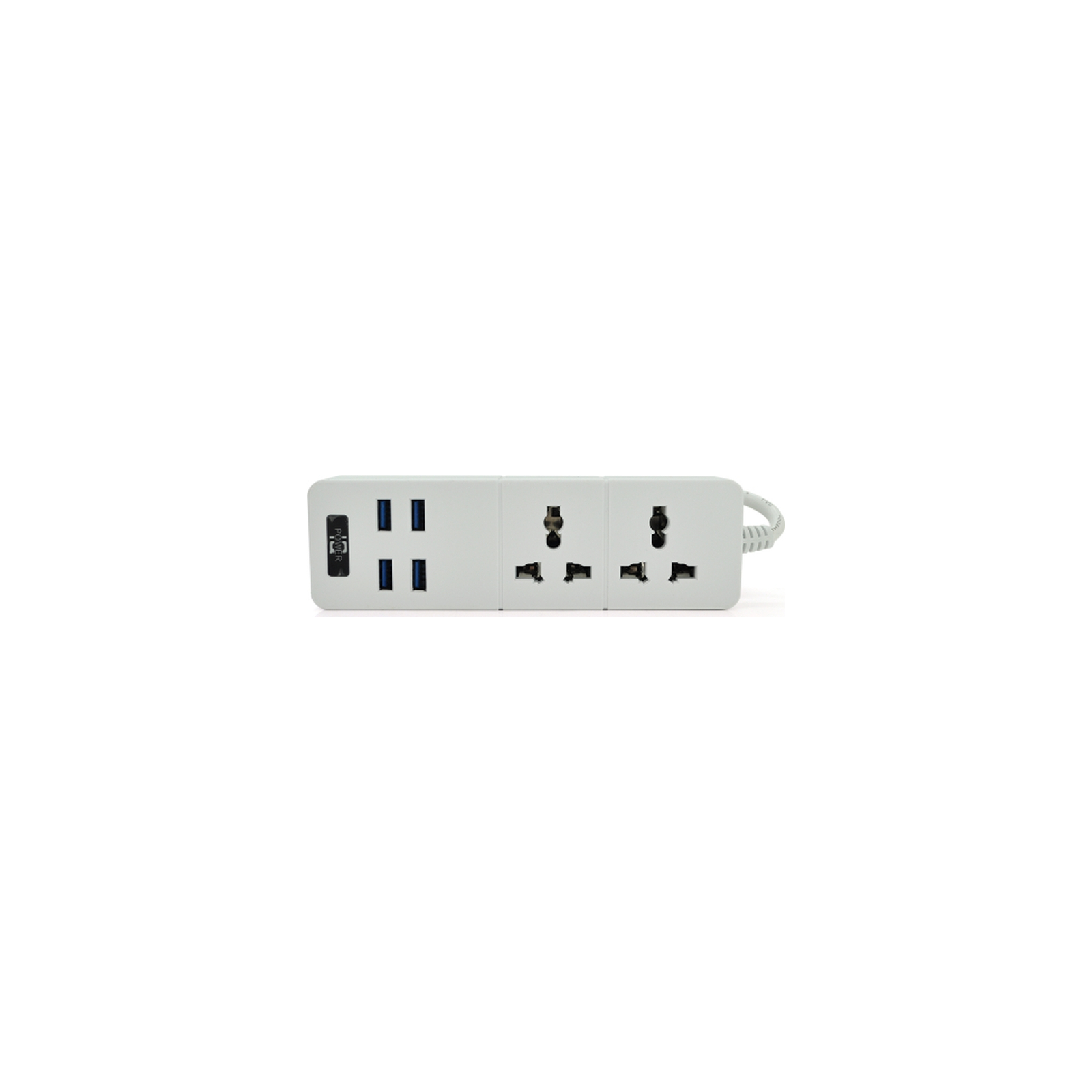 Сетевой фильтр питания Voltronic TВ-Т07, 2роз, 4*USB White (ТВ-Т07-White)