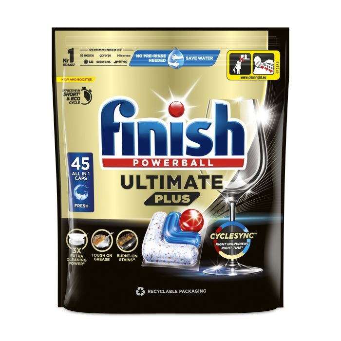 Таблетки для посудомоечных машин Finish Ultimate Plus All in 1 25 шт. (5908252010721)