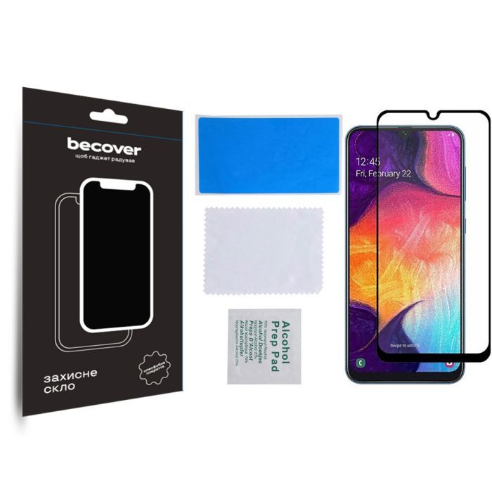 Скло захисне BeCover ZTE Blade A53 Black (709760) зображення 3