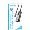 Перехідник USB3.1 Type-C to Ethernet RJ45 1000Mb Aluminum black Vention (CFNHB) зображення 2
