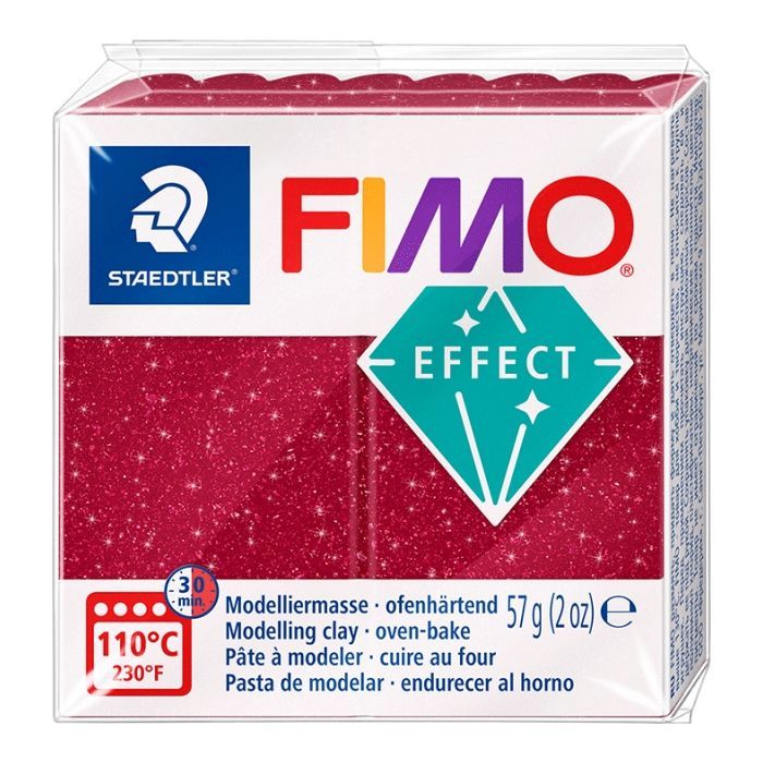 Пластика Fimo Effect, Червона галактика, 57 г (4007817096390)