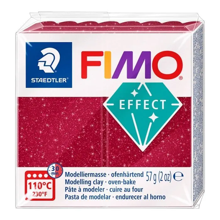 Пластика Fimo Effect, Красная галактика, 57 г (4007817096390)