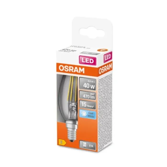 Лампочка Osram LED CL B40 4W/840 230V FIL E14 (4058075437142) изображение 2