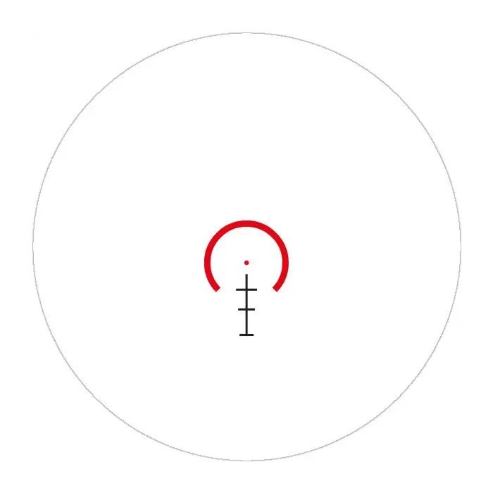 Коллиматорный прицел Hawke Prism Sight 4x24 сітка 5,56 BDC Dot (12054) изображение 6