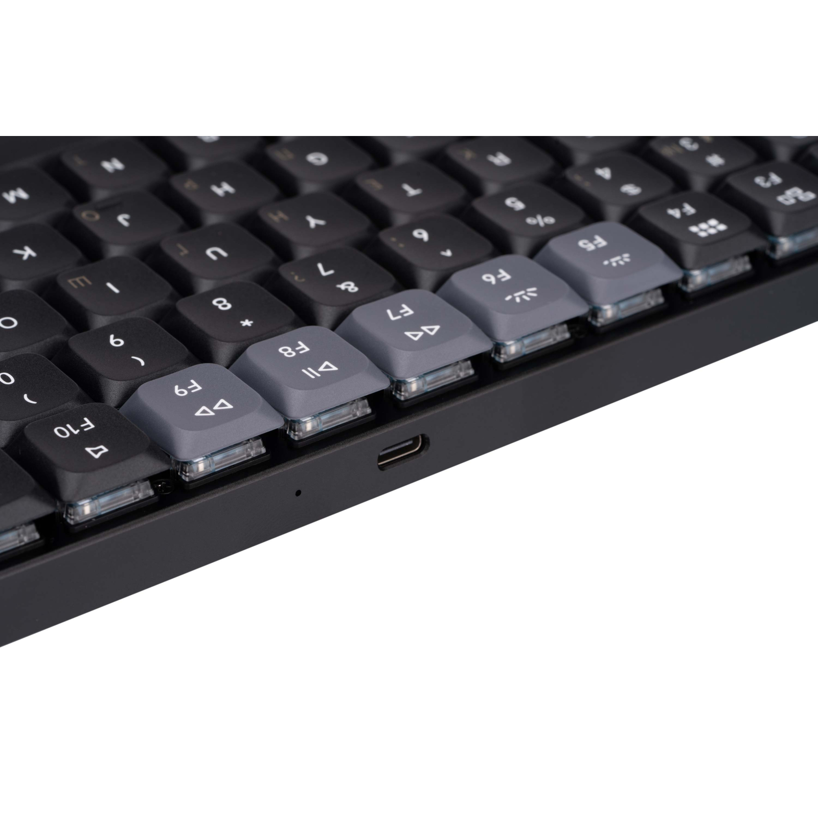 Клавиатура Keychron K3 PRO 84Key Gateron Red Hot-swap Low Profile QMK UA RGB Black (K3PH1_KEYCHRON) изображение 12