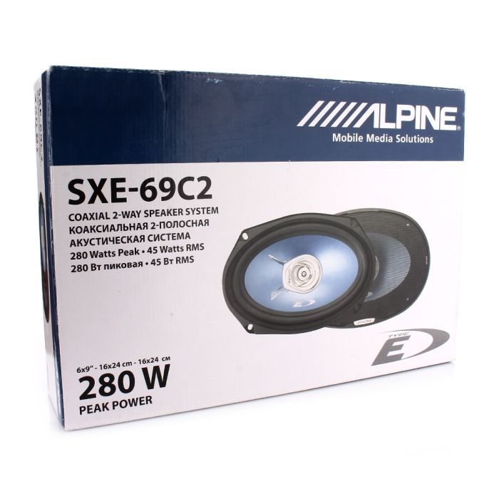 Коаксіальна акустика Alpine SXE-69C2 зображення 5