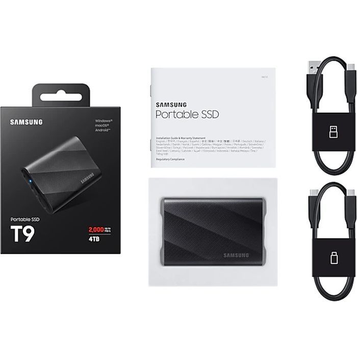 Накопитель SSD USB 3.2 2TB T9 Samsung (MU-PG2T0B/EU) изображение 12