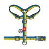 Шлей для собак WAUDOG Nylon с QR паспортом анатомическая "Colors of freedom" XS (319-4020) изображение 3