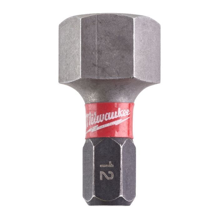 Набор бит Milwaukee SHOCKWAVE, Hex12, 25мм, 2шт (4932430900) изображение 2
