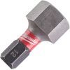 Набор бит Milwaukee SHOCKWAVE, Hex12, 25мм, 2шт (4932430900)
