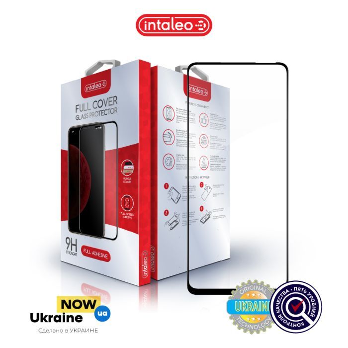 Стекло защитное Intaleo Full Glue Tecno Camon 17P (1283126515842)
