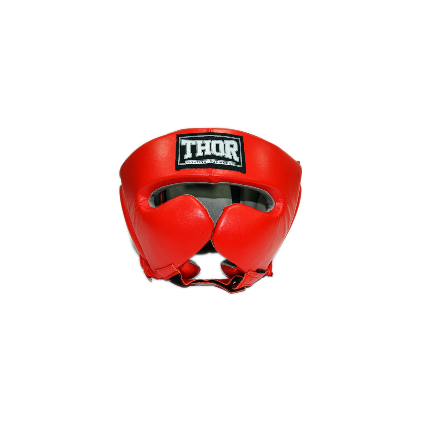 Боксерский шлем Thor 716 M ПУ-шкіра Червоний (716 (PU) RED M)