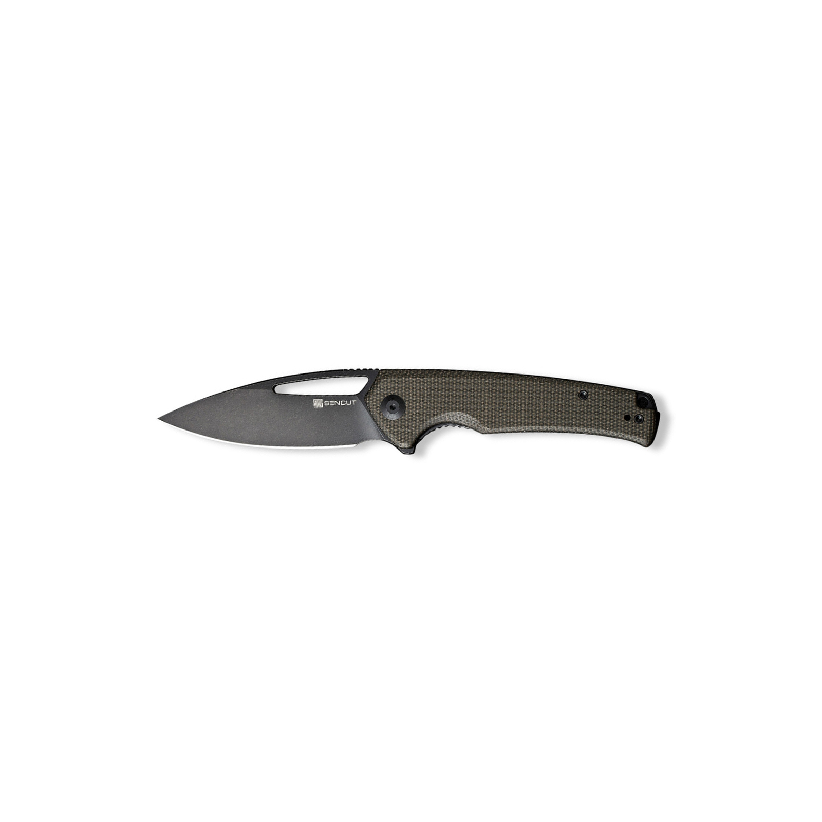 Нож Sencut Mims Blackwash Dark Micarta (S21013-3)