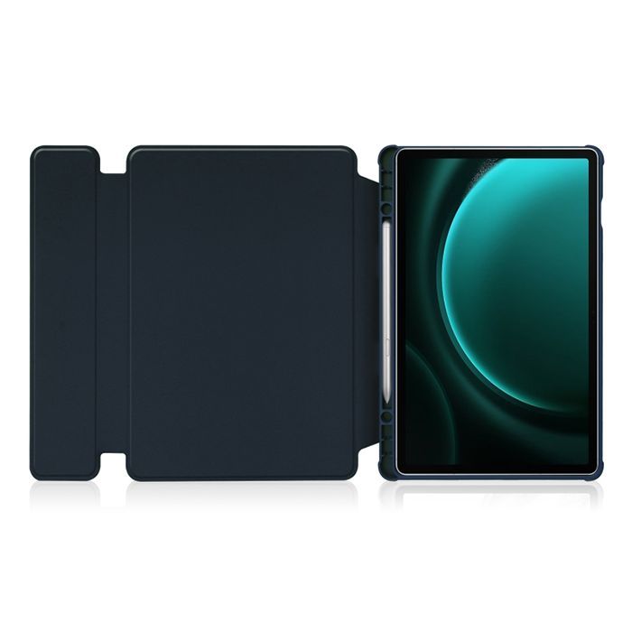 Чехол для планшета BeCover 360° Rotatable Samsung Tab S9 Plus (SM-X810/SM-X816)/S9 FE Plus (SM-X610/SM-X616) 12.4" Deep Blu (710399) изображение 4