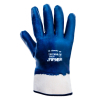 Защитные перчатки Sigma трикотажные c нитриловым покрытием (синие краги) (9443361) изображение 2