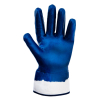Защитные перчатки Sigma трикотажные c нитриловым покрытием (синие краги) (9443361) изображение 3