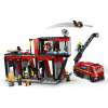 Конструктор LEGO City Пожежне депо з пожежною машиною 843 деталей (60414) зображення 3