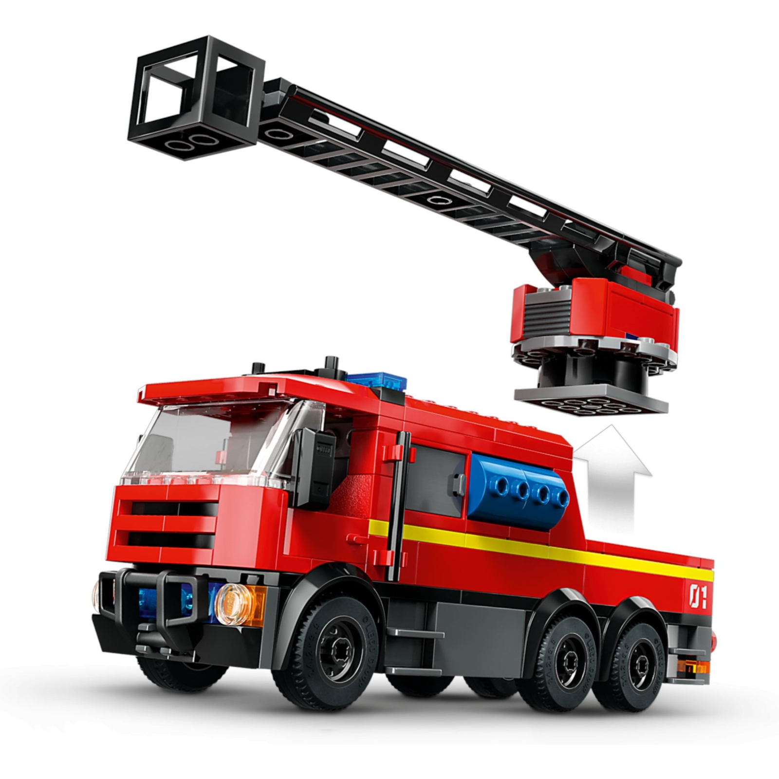 Конструктор LEGO City Пожежне депо з пожежною машиною 843 деталей (60414) зображення 4