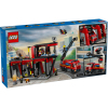 Конструктор LEGO City Пожежне депо з пожежною машиною 843 деталей (60414) зображення 8