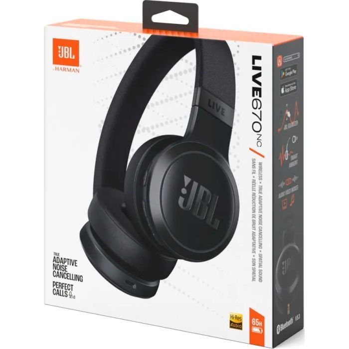 Навушники JBL Live 670 NC Black (JBLLIVE670NCBLK) зображення 11