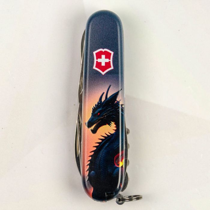 Нож Victorinox Climber Zodiac Дракон в променях сонця (1.3703.3_Z3270p) изображение 10