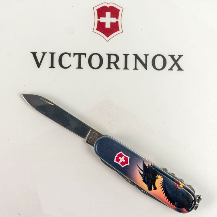 Нож Victorinox Climber Zodiac Дракон в променях сонця (1.3703.3_Z3270p) изображение 5
