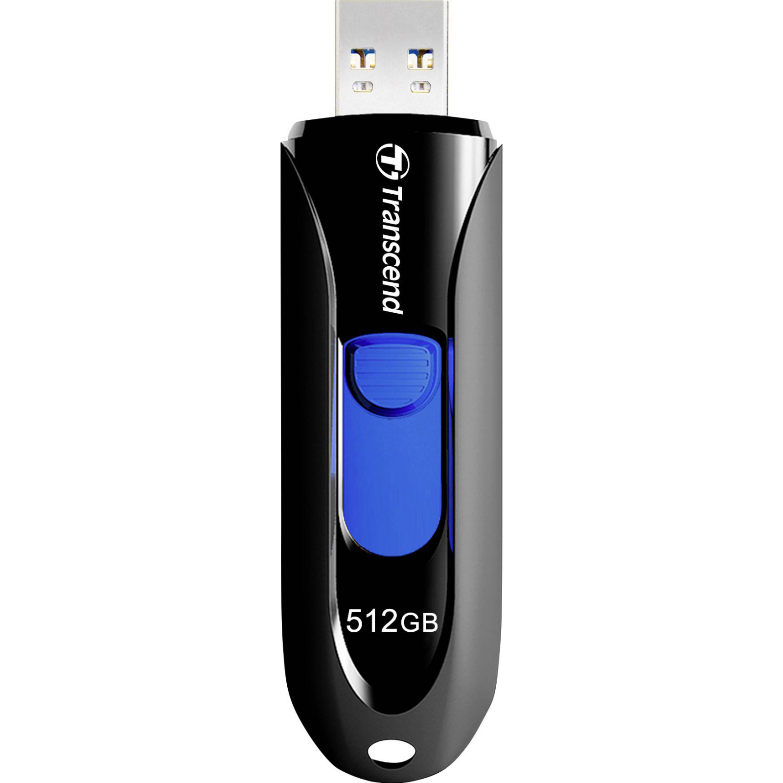 USB флеш накопитель Transcend 512GB JetFlash 790 Black USB 3.1 (TS512GJF790K) изображение 3