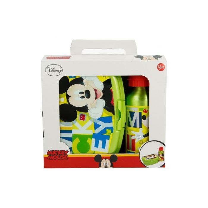 Набор детской посуды Stor Disney - Mickey Mouse Urban Back To School Set in Gift Box (Stor-44263) изображение 2