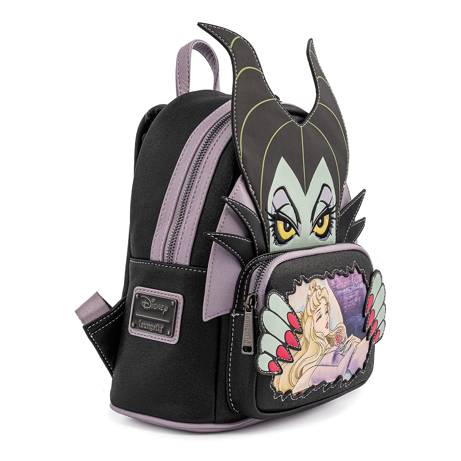 Рюкзак школьный Loungefly Disney - Villains Scene Maleficent Sleeping Beauty Mini Backpack (WDBK1640) изображение 4