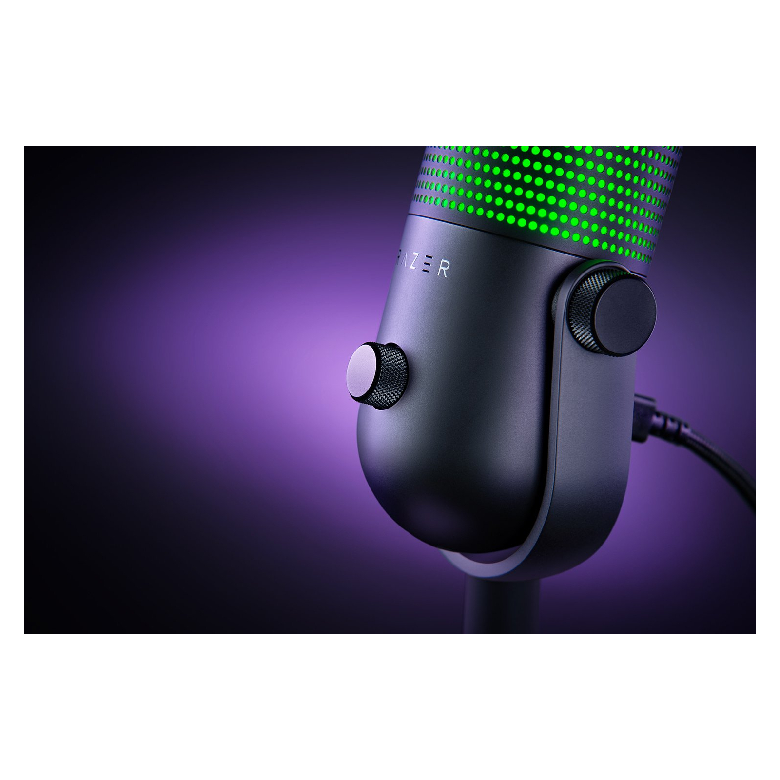 Микрофон Razer Seiren V3 Chroma Quartz (RZ19-05060300-R3M1) изображение 7
