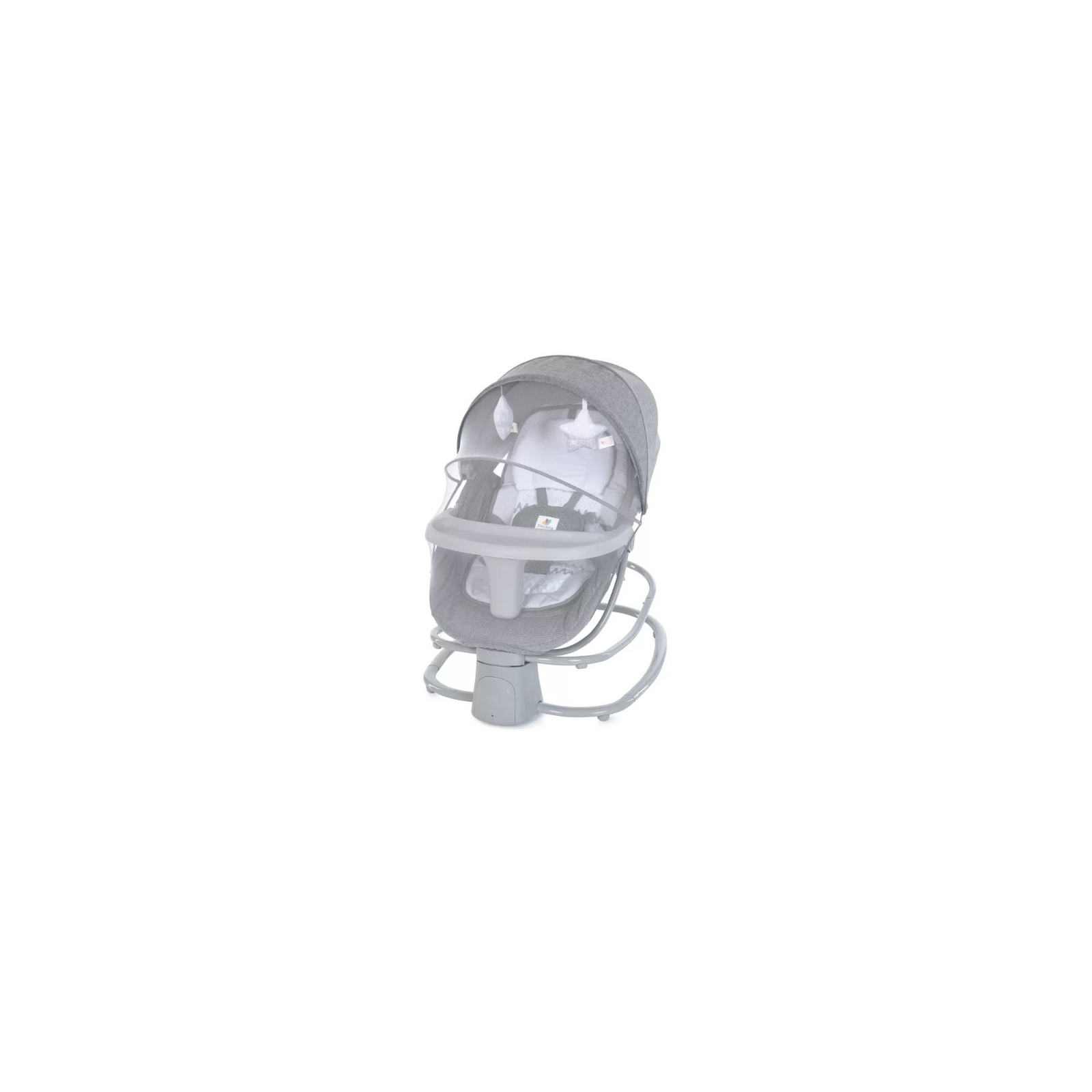 Кресло-качалка Mastela Укачивающий центр-шезлонг 4 в 1 light gray (Mastela 8113) изображение 12