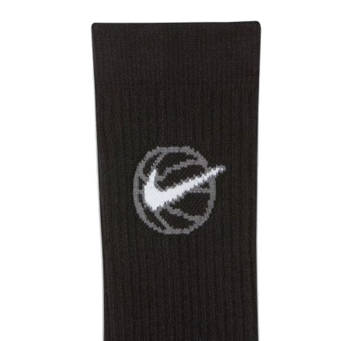 Шкарпетки Nike Crew Everyday Bball 3pr DA2123-010 38-42 3 пари Чорні (194499990970) зображення 3