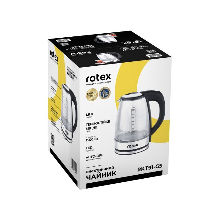 Електрочайник Rotex RKT91-GS зображення 9