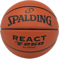 Фото - Баскетбольный мяч SPALDING М'яч баскетбольний  React TF-250 помаранчевий Уні 5 76803Z (689344 