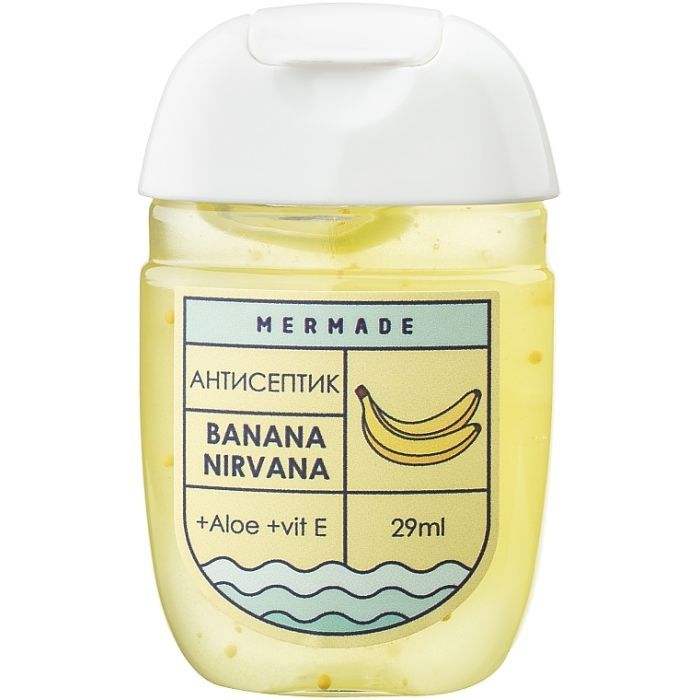 Антисептик для рук Mermade Banana Nirvana 29 мл (4820241300136)