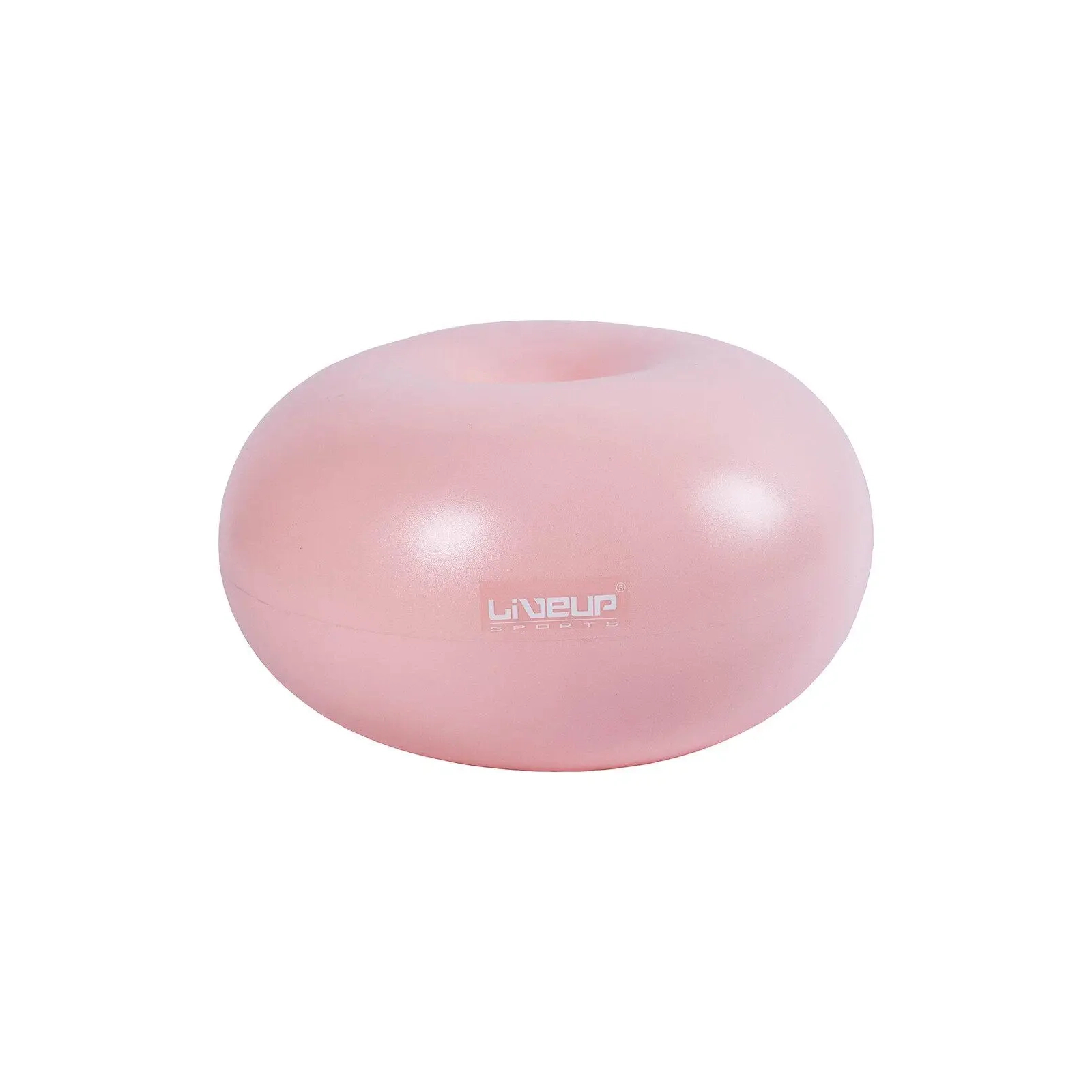 Мяч для фитнеса LiveUp Donut Ball LS3567-p рожевий 45х25см (6951376104165) изображение 2