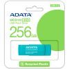 USB флеш накопитель ADATA 256GB UC310 Eco Green USB 3.2 (UC310E-256G-RGN) изображение 5