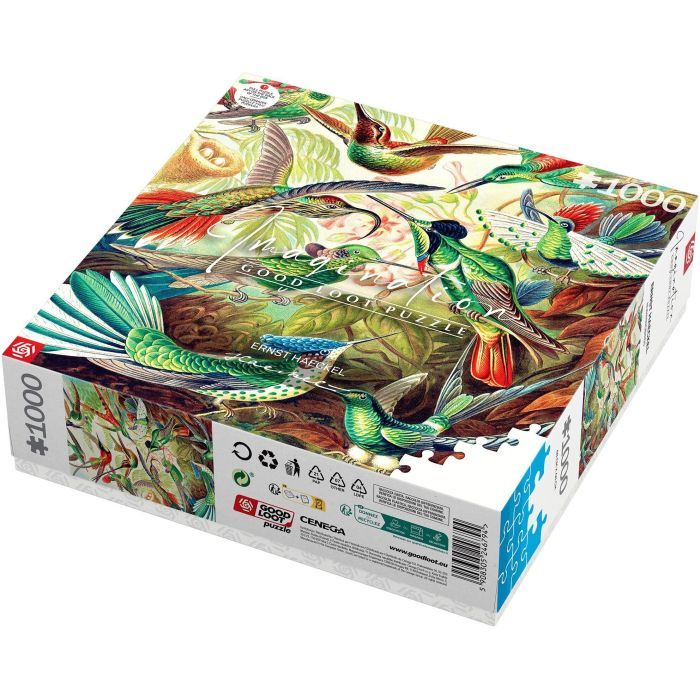Пазл GoodLoot Imagination: Ernst Haeckel Hummingbirds/Kolibry 1000 елементів (5908305246794) зображення 7