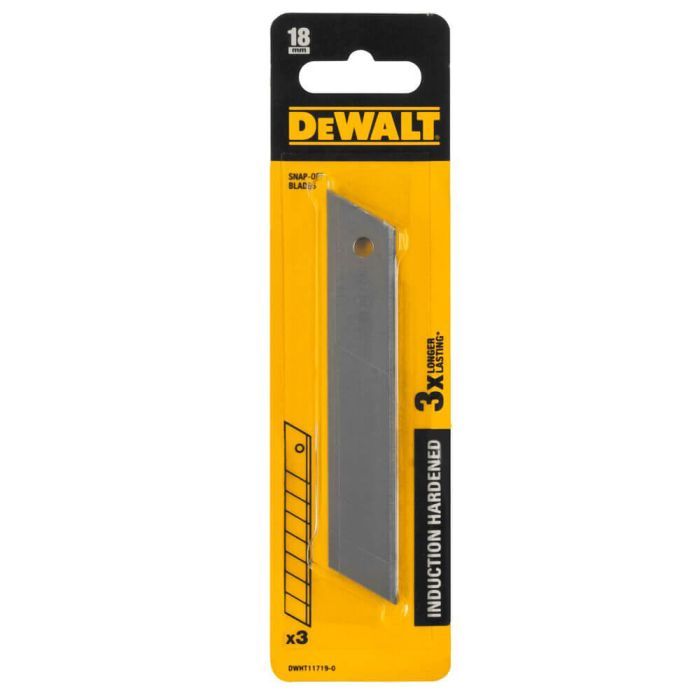 Лезвие DeWALT 18 мм, сегментное, 3 шт. (DWHT11719-0) изображение 3