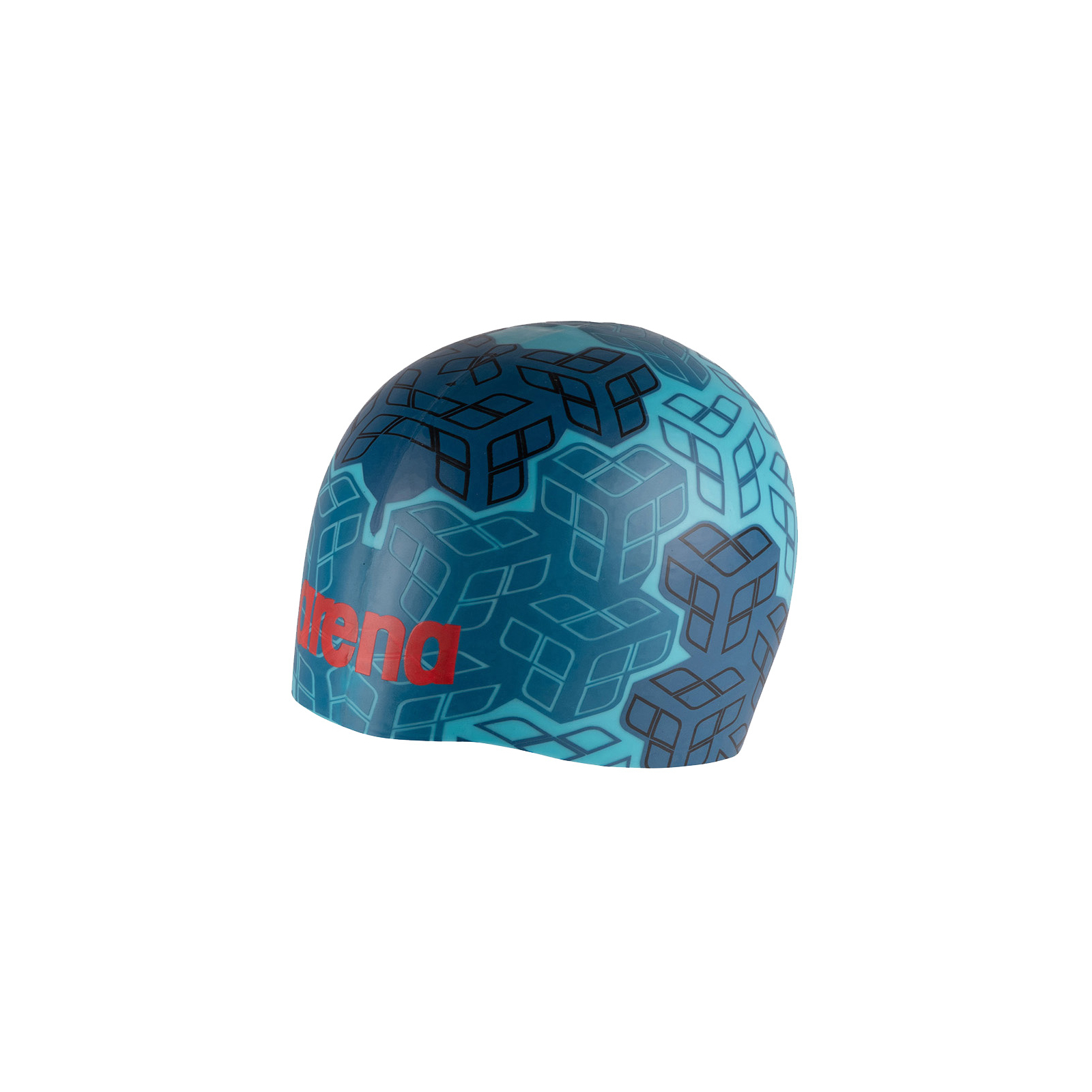 Шапка для плавания Arena Poolish Moulded 1E774-235 синій, коричневий Уні OSFM (3468337082699)