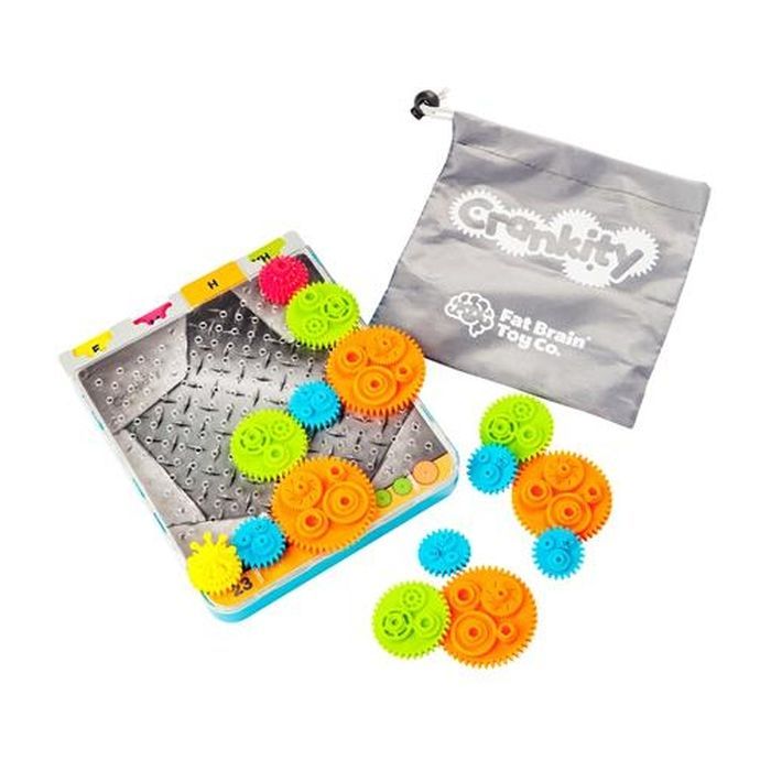 Развивающая игрушка Fat Brain Toys Crankity Разноцветные шестерни (FA140-1) изображение 2