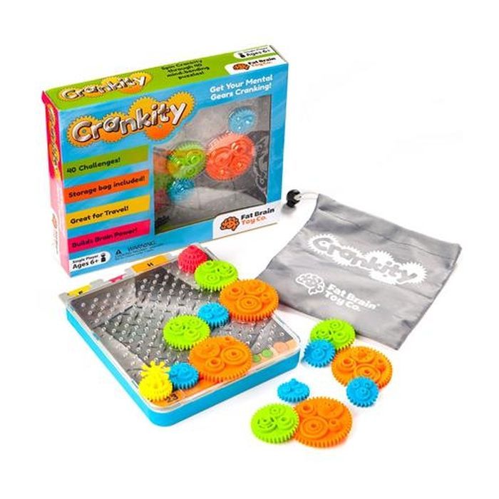 Развивающая игрушка Fat Brain Toys Crankity Разноцветные шестерни (FA140-1) изображение 3