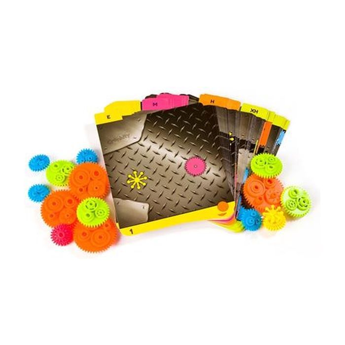 Развивающая игрушка Fat Brain Toys Crankity Разноцветные шестерни (FA140-1) изображение 4