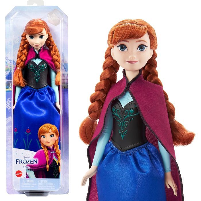 Кукла Disney Ледяное сердце Анна в накидке (HLW49) изображение 5